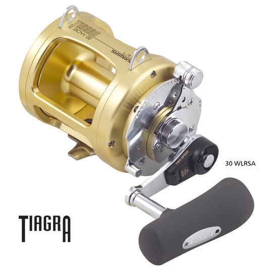 Shimano Shimano Tiagra 30W LRS A Game Reel (3.9:1, 1.7:1) premium fishing tackle gear from Allways Angling