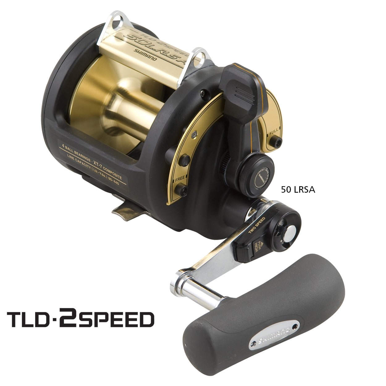 Shimano Shimano TLD 2 SPEED 50LRSA Lever Drag Game Reel premium fishing tackle gear from Allways Angling