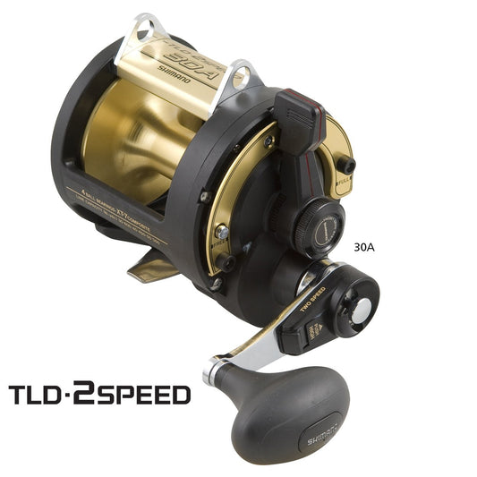 Shimano Shimano TLD 2 SPEED 30A Lever Drag Game Reel premium fishing tackle gear from Allways Angling