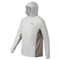 Shimano Hooded Tech Tee Glacier Long Sleeve Fishing Shirt