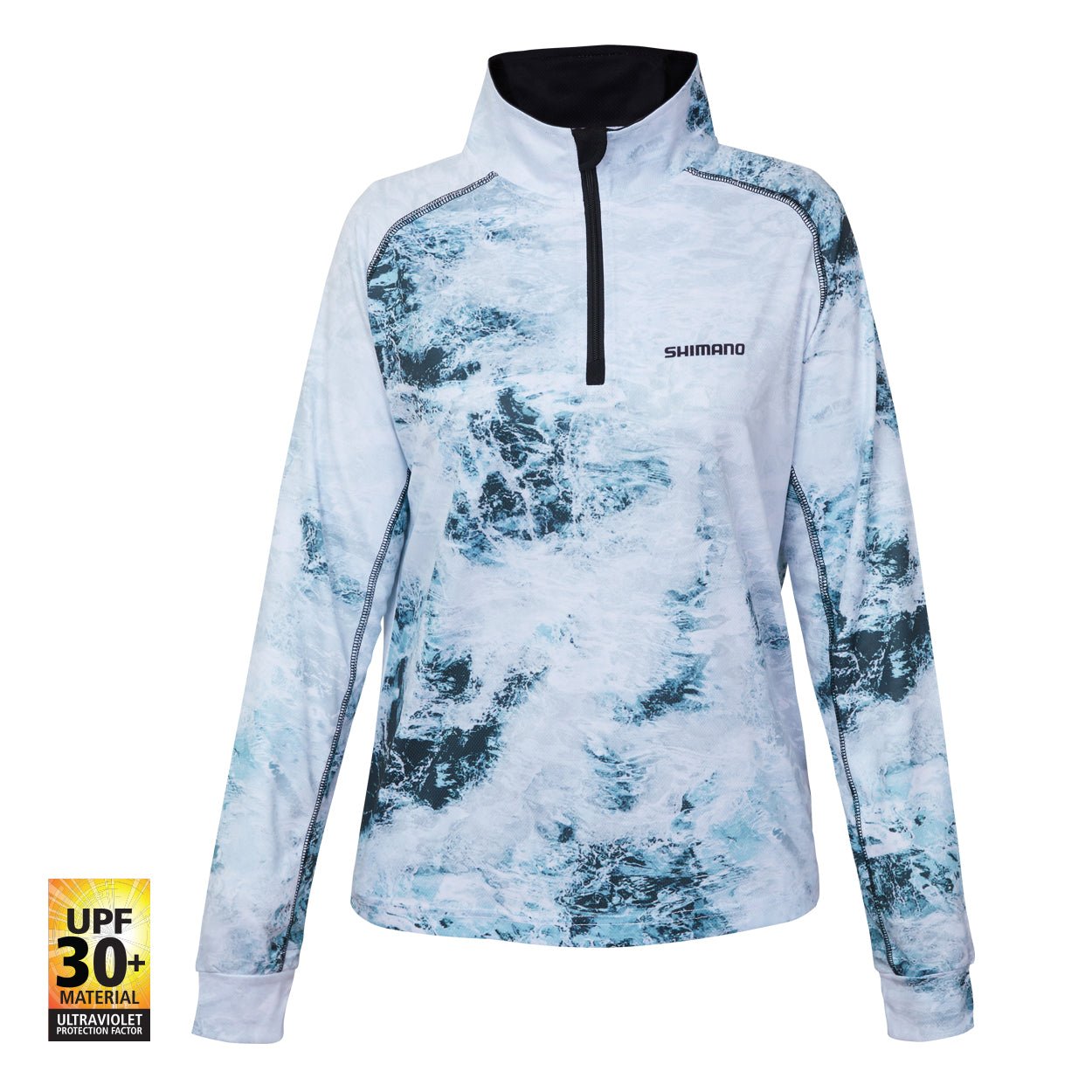Shimano Shimano Ladies Corporate Ice Water Sublimated Fishing Shirt premium fishing tackle gear from Allways Angling