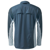 Shimano Pro Stretch Vented Navy Fishing Shirt