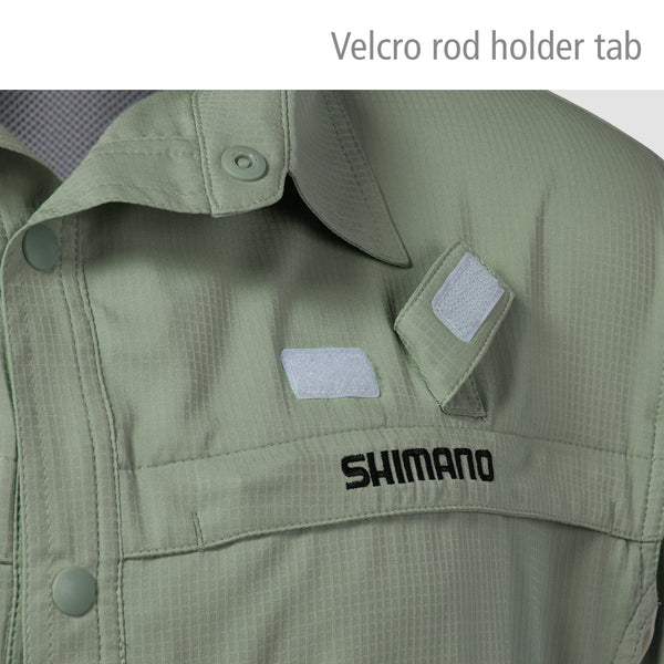 Shimano Men's Pro Vented Stretch Fishing Shirt Navy XL