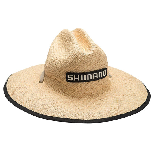 Shimano Shimano Raffia Crushable Straw Hat OSFM premium fishing tackle gear from Allways Angling