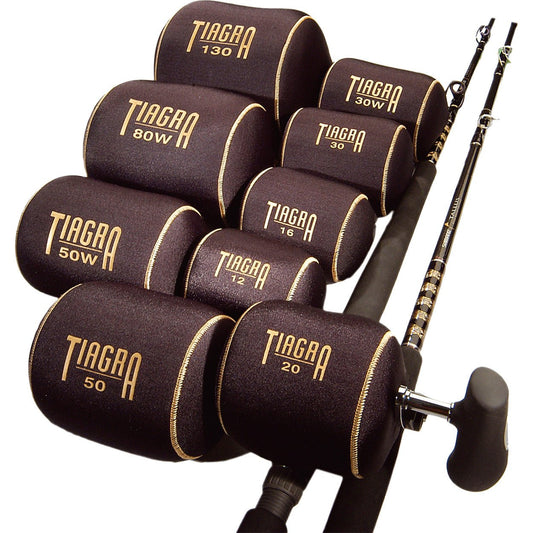 Shimano Shimano Tiagra Neoprene Reel Cover premium fishing tackle gear from Allways Angling