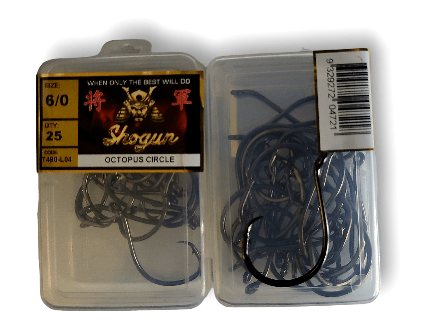Shogun Shogun Octopus Circle Hooks Bulk 25 pack premium fishing tackle gear from Allways Angling