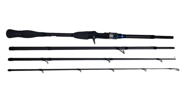 N.S Amped II BARRA BAITCASTER 4 PIECE TRAVEL Rod WITH HARD CASE – Allways  Angling