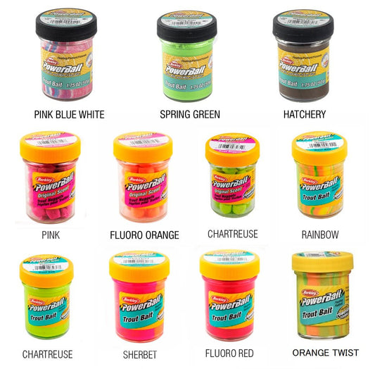 Berkley Berkley Powerbait Nuggets and Dough premium fishing tackle gear from Allways Angling