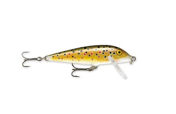 Rapala F05 TR BROWN TROUT 5cm Original Floating Minnow Lure – Allways  Angling