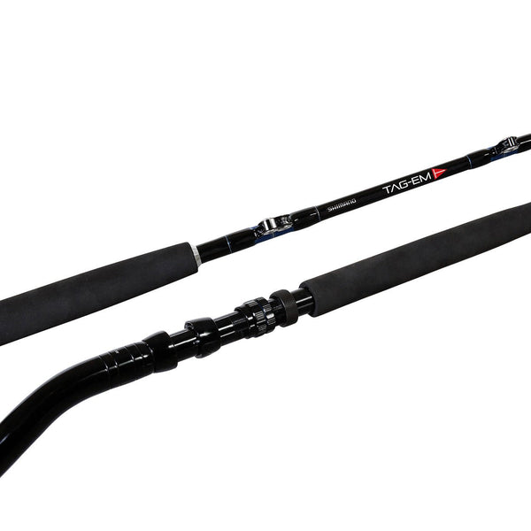 Shimano Tag-em 37Kg Roller Bent Butt Game Rod 1.7m Allways Angling Shimano Tag-em 37Kg Roller Bent Butt Game Rod 1.7m Allways Angling