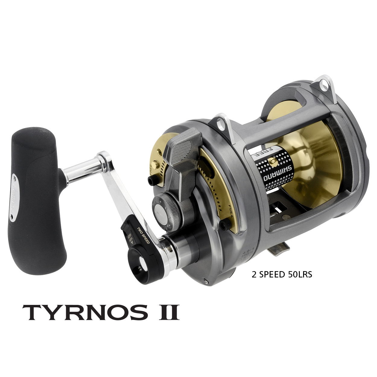 Shimano Tyrnos 2 Speed 50LRS Overhead Reel – Allways Angling Shimano Tyrnos 2 Speed 50LRS Overhead Reel – Allways Angling