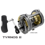 Shimano Shimano Tyrnos 2 Speed 50LRS Overhead Reel premium fishing tackle gear from Allways Angling
