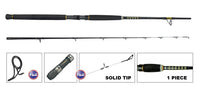 Silstar Crystal Powertip Spin Rod PC-661SPM 6'0" 6-10KG 1 PIECE