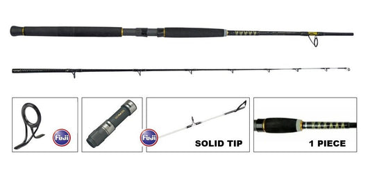 Silstar Silstar Crystal Powertip Spin Rod PC-561SPM 5'6" 6-8KG 1 PIECE premium fishing tackle gear from Allways Angling