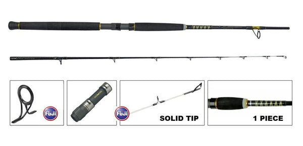 Silstar Rods Silstar Crystal Powertip Spin Rod PC-561SPM 5'6
