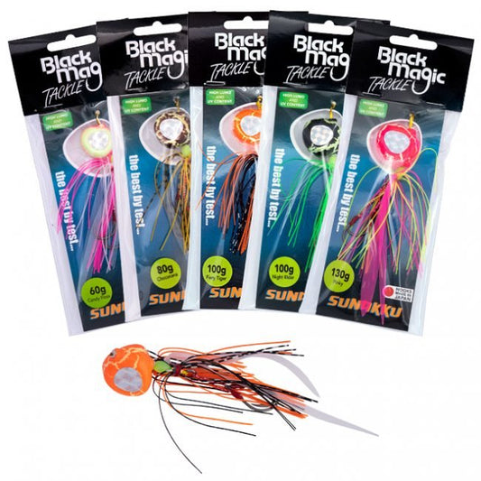 Black Magic Black Magic SUNAKKU Jig Snapper Jig 130g premium fishing tackle gear from Allways Angling