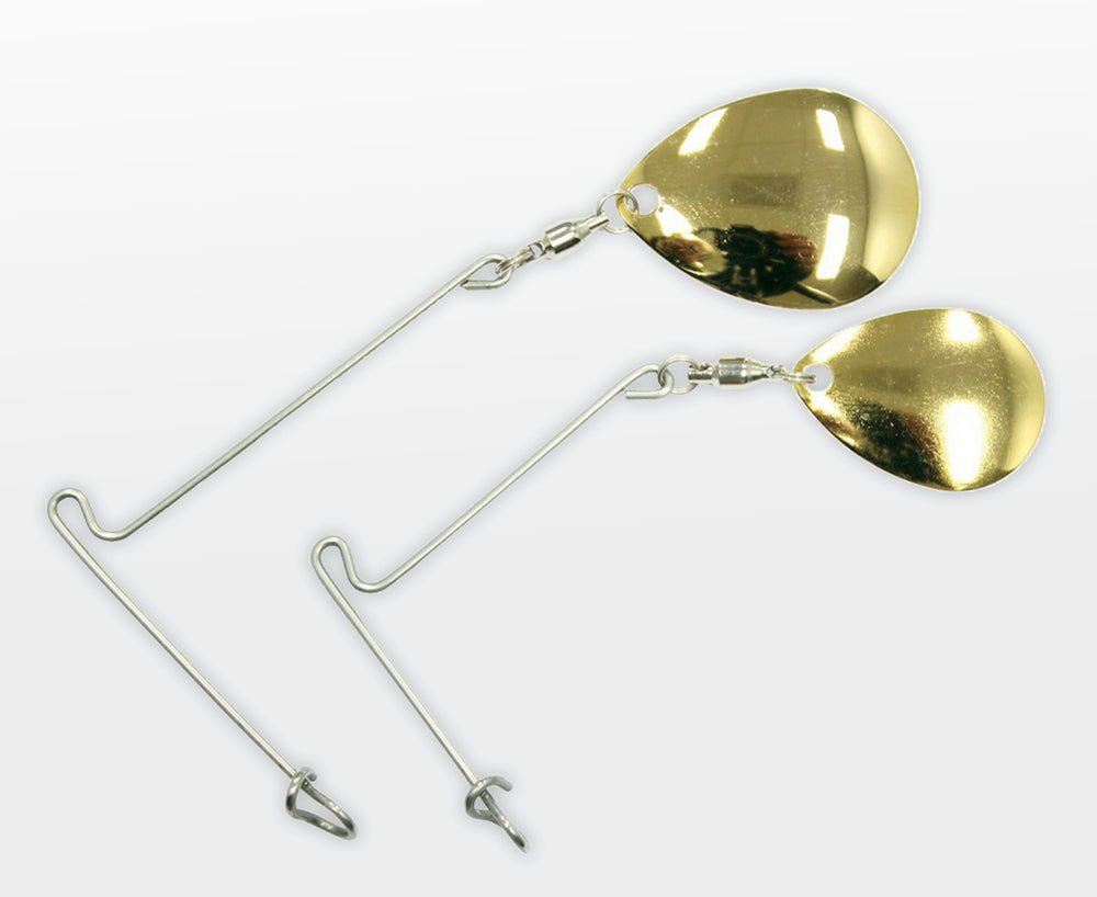 TT Lures TT Lure Jig Spinner Gold Coloardo 3pk premium fishing tackle gear from Allways Angling