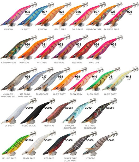 YAMASHITA Yamashita Egi OH LIVE 3.5 Squid Jig premium fishing tackle gear from Allways Angling