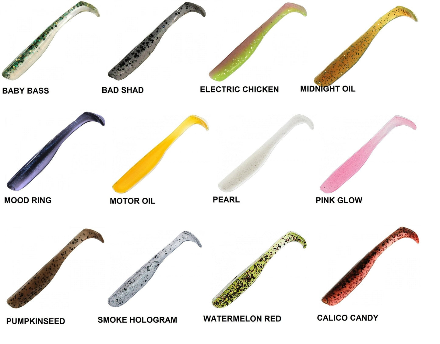 Zman Zman Slim Swimz 3" Soft Plastics (6 pack) premium fishing tackle gear from Allways Angling