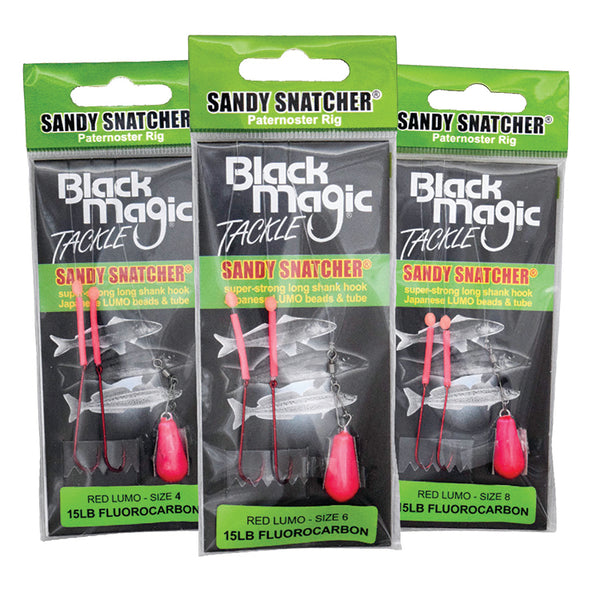 Black Magic Sandy Snatcher Whiting Rig Paternoster Rig Long Shank