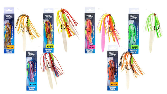 Black Magic Black Magic Snapper Snack UV Skirt Snapper Rig premium fishing tackle gear from Allways Angling
