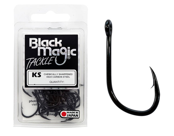 Black Magic KS Hooks 1 / 0 30 Pack