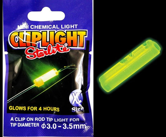 Wilson ClipLight Starlite Mini Clip-On Chemical Light Stick XL (suites tip 3.0-3.5mm) Surf Rod premium fishing tackle gear from Allways Angling
