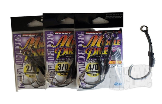 Decoy Decoy DJ-78 Middle Pike Jig Assist Hooks premium fishing tackle gear from Allways Angling