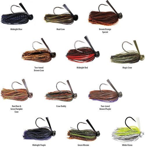 Dobyns Dobyns Football Jig 1/2oz Bass Jig premium fishing tackle gear from Allways Angling