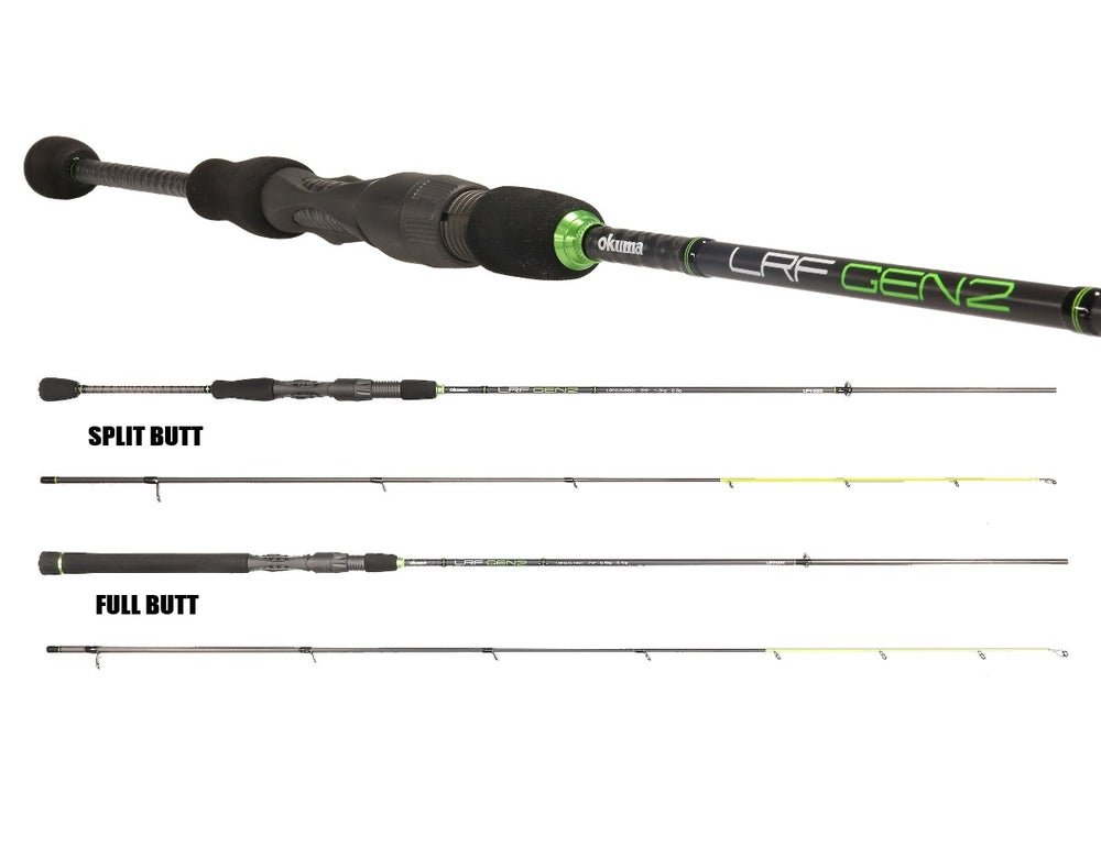 Okuma Okuma LRF Gen 2 Solid Tip Graphite Spin Rod premium fishing tackle gear from Allways Angling