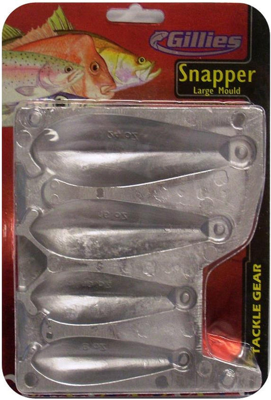 Gillies Gillies Large Snapper Sinker Mould 8-24oz premium fishing tackle gear from Allways Angling