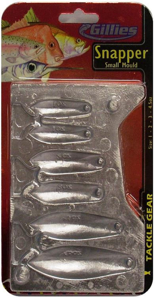 Gillies Gillies Small Snapper Sinker Mould premium fishing tackle gear from Allways Angling