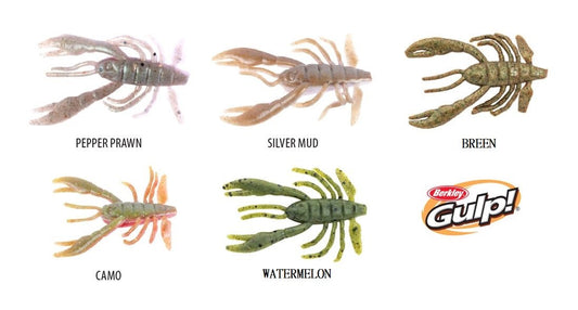 Gulp Gulp Crabby 2" Soft Plastics premium fishing tackle gear from Allways Angling