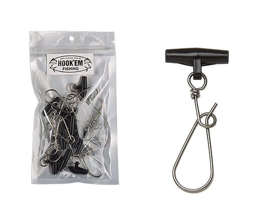 hookem Hookem Large Running Sinker Clip Qty.12pcs premium fishing tackle gear from Allways Angling