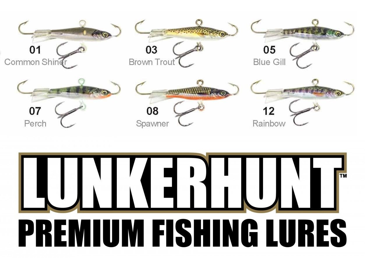 Lunkerhunt Lunkerhunt Straight Up Jig Ice Jig 1/2 oz premium fishing tackle gear from Allways Angling