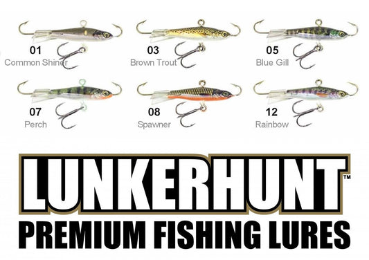 Lunkerhunt Lunkerhunt Straight Up Jig Ice Jig 1/2 oz premium fishing tackle gear from Allways Angling