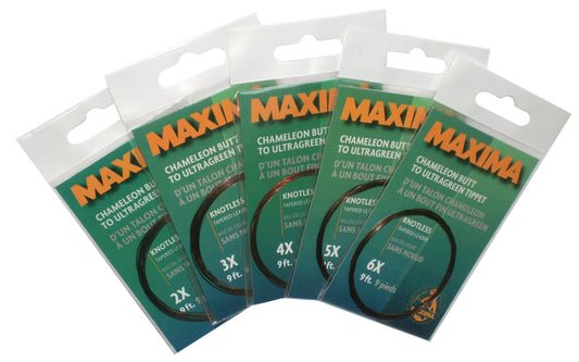 Maxima Maxima Tapered Leader 9ft premium fishing tackle gear from Allways Angling