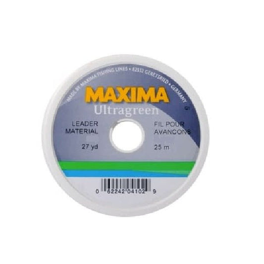 Maxima Maxima Ultragreen Tippet Leader Spool 25m premium fishing tackle gear from Allways Angling