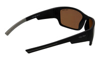 UGLY FISH Basic Polarised Sunglasses Matt Black Frame / Brown Lens P1996