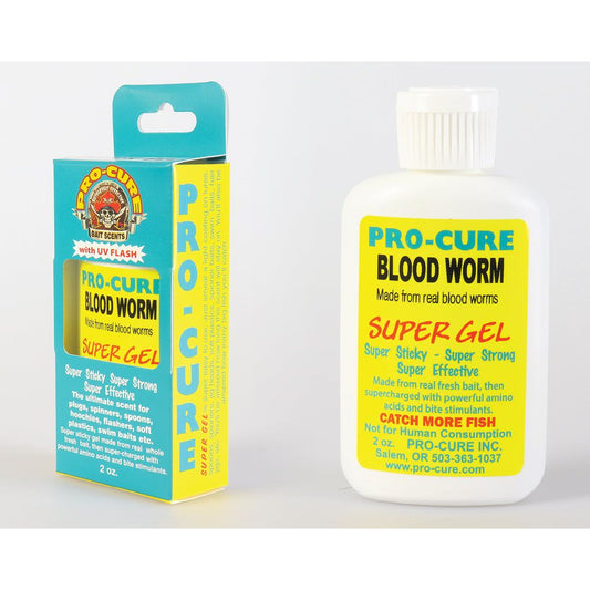 Pro-Cure Pro-Cure Super Gel Scent Bait Attractant - Bloodworm premium fishing tackle gear from Allways Angling