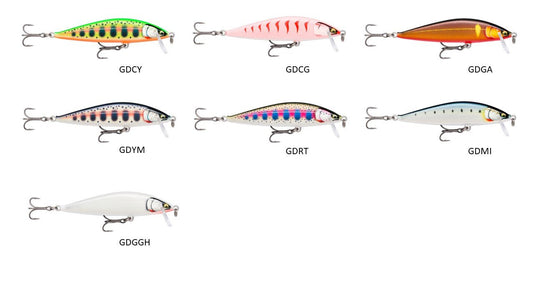 Rapala Rapala Countdown Elite 9.5cm Minnow Lure premium fishing tackle gear from Allways Angling