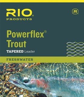 Maxima Rio Powerflex Trout Tapered Leader 9ft premium fishing tackle gear from Allways Angling