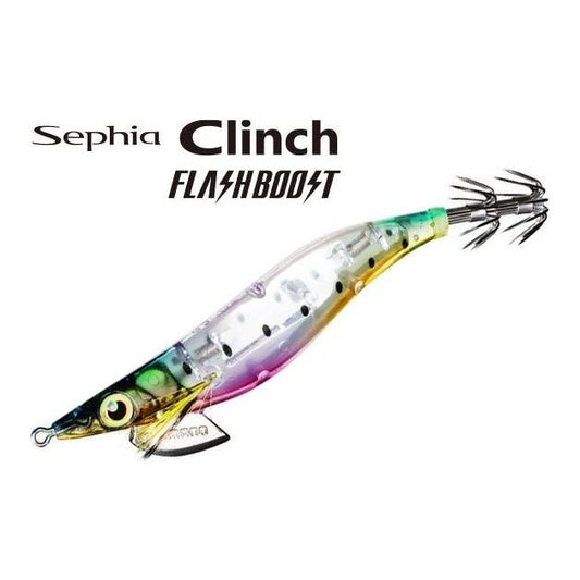 Shimano Shimano Sephia Clinch Flashboost Squid Jig 3.5 premium fishing tackle gear from Allways Angling