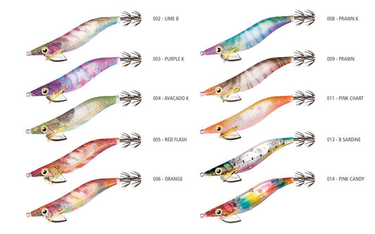 Shimano Shimano Sephia Clinch Flashboost Squid Jig 3.5 premium fishing tackle gear from Allways Angling