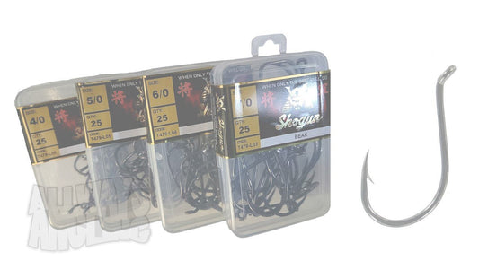 Shogun Shogun BEAK Hook Black Octopus 25pk premium fishing tackle gear from Allways Angling