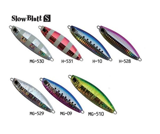 Palms PALMS Slow Blatt S Micro Jig 80g Slow Jig premium fishing tackle gear from Allways Angling