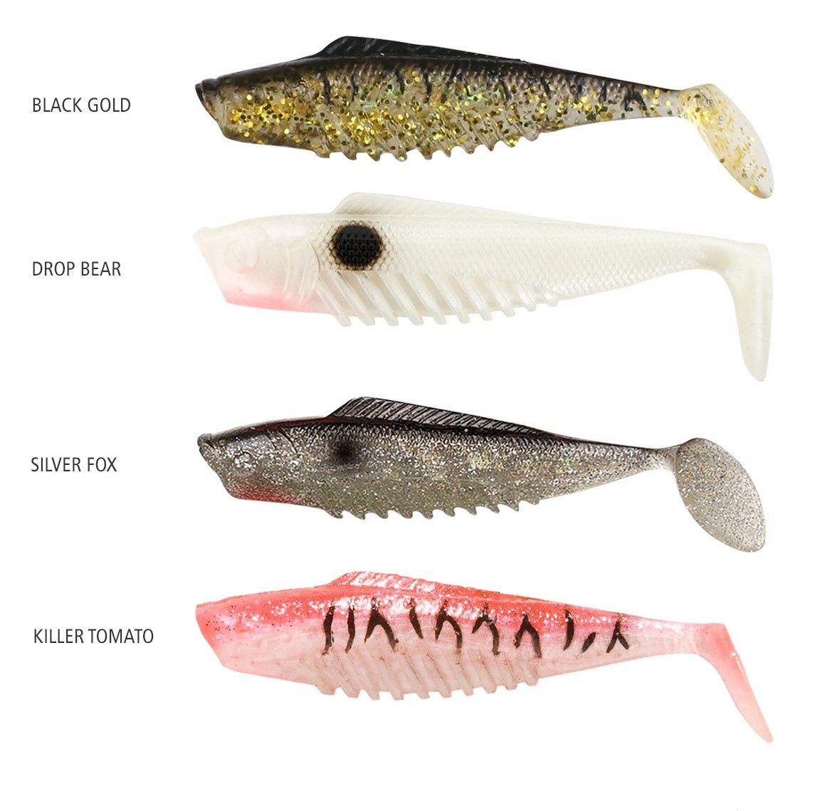 Shimano Shimano SQUIDGIES FISH Soft Plastics premium fishing tackle gear from Allways Angling
