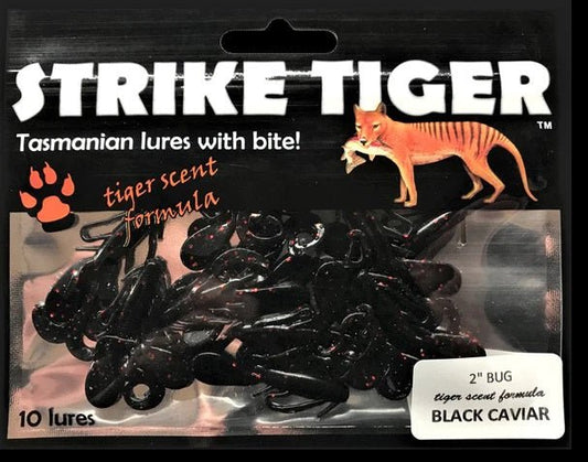 Strike Tiger Strike Tiger 2" Bug Soft Plastics (10 pack) premium fishing tackle gear from Allways Angling