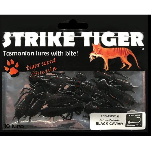 Strike Tiger Strike Tiger 1.8" Mudeye Soft Plastics (10 Pack) premium fishing tackle gear from Allways Angling