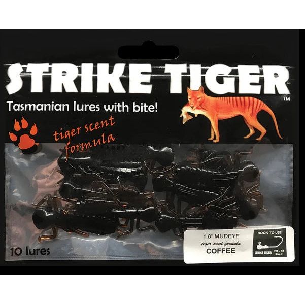 Strike Tiger Strike Tiger 1.8" Mudeye Soft Plastics (10 Pack) premium fishing tackle gear from Allways Angling